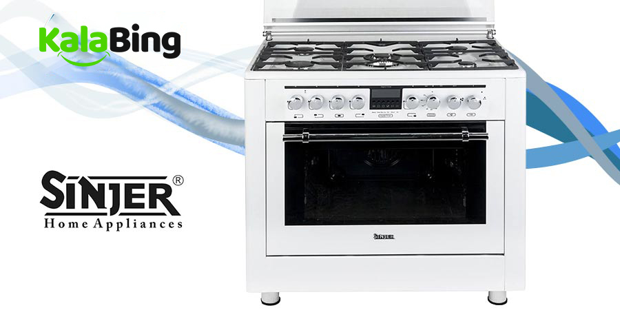 اجاق گاز سینجر مدل SG-STAR 5061-WTDF
